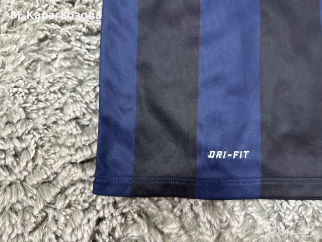 Колекционерска тениска Nike x Inter Milan 2013/14 Home Shirt, снимка 6 - Спортни дрехи, екипи - 54875183