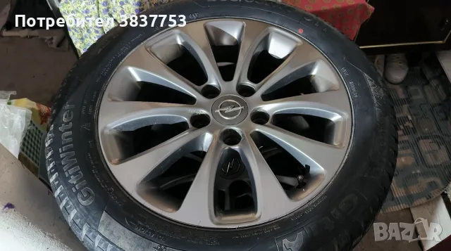 Опел жанти R16 205 55, снимка 5 - Гуми и джанти - 55480482