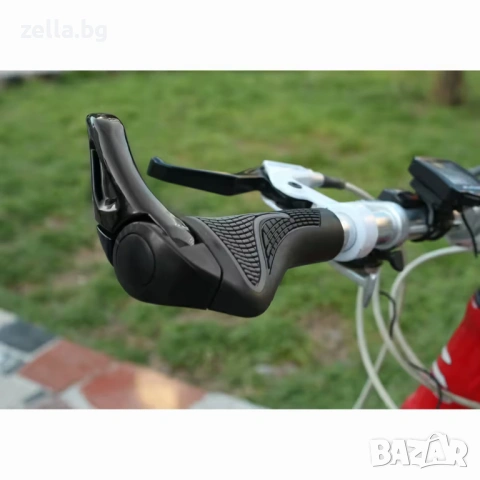 Ергономични MTB ръкохватки с рога и Lock-On система | За велосипед и електрическа тротинетка 10177, снимка 13 - Велосипеди - 54659933