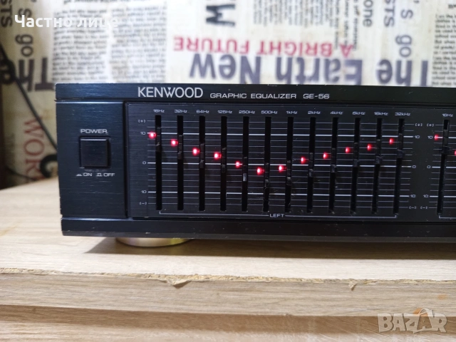 Еквалайзер"Kenwood"GE-56, снимка 4 - Еквалайзери - 55192309
