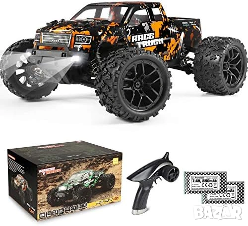 БЪРЗА RC car радиоуправляема количка 4x4 40 км ч 2 батерии - бъги или камион - НОВИ, снимка 2 - Електрически играчки - 54479612
