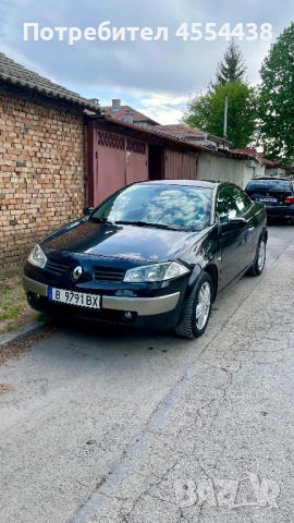 Рено Меган 1.6 кабрио, снимка 2 - Автомобили и джипове - 54362923