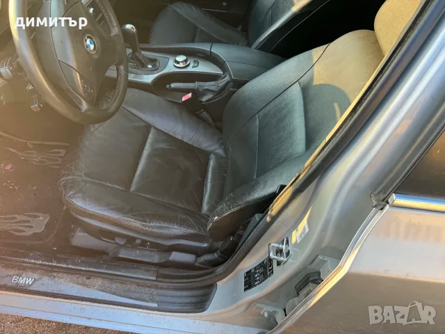 bmw e60 525d 177автомат на части e60 бмв е60 525д на части m57d25d кожа, снимка 4 - Автомобили и джипове - 55480665