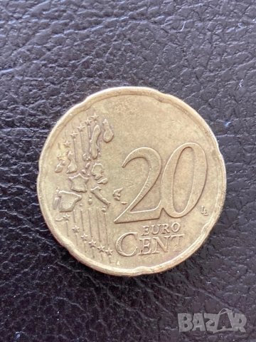 20-cent lepta 2002, снимка 2 - Нумизматика и бонистика - 54317968