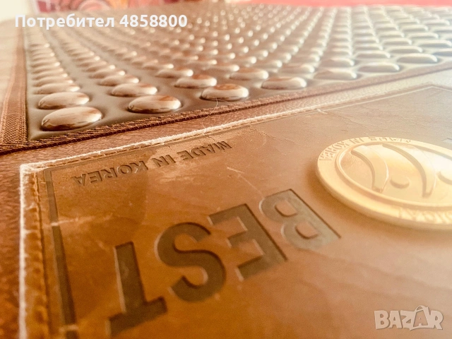Турмалинов спа матрак Nuga Best използван, снимка 2 - Масажори - 55038387