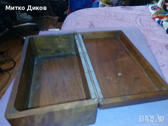 Дървена  кутия от соца 240х136х95мм №8, снимка 7 - Декорация за дома - 55571566