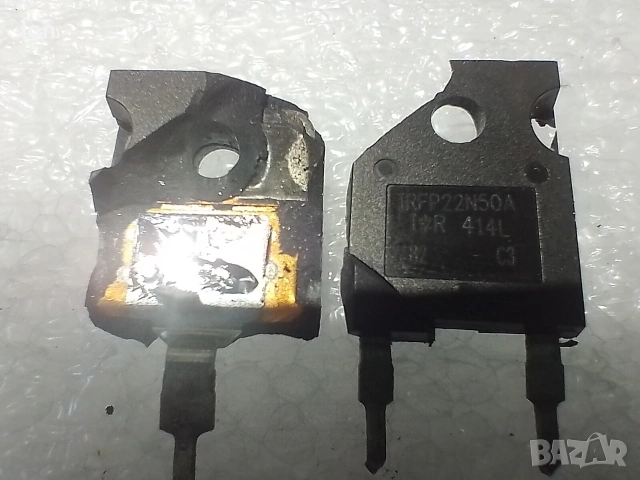 IRFP22N50A MOSFET 500V, 22A, 277W, 0.23 Ohm, 120nC max. gate charge , снимка 2 - Друга електроника - 54644838