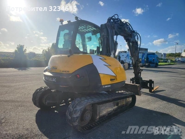 Mecalac 6mcr+клима+4кофи и вилици , снимка 11 - Индустриална техника - 54948055