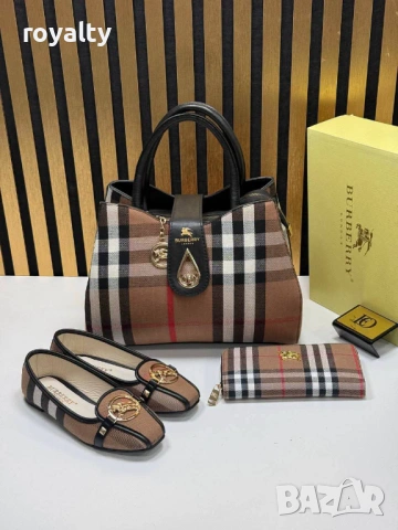 Burberry Нов Дамски Комплект Различни Цветове Бърбъри , снимка 8 - Чанти - 54649271
