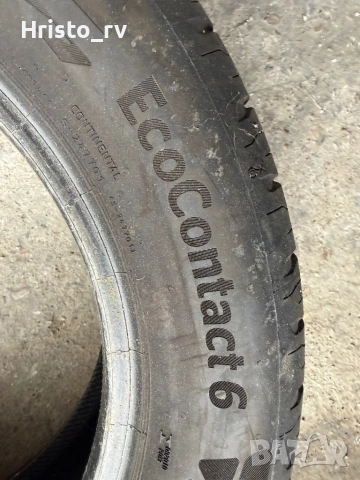 Летни гуми CONTINENTAL ECOCONTAKT 6 205/55/16, снимка 5 - Гуми и джанти - 54754344