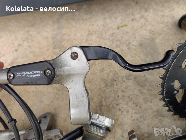 Shimano Deore LX групсет дерайльор спирачки курбели команда, снимка 8 - Части за велосипеди - 54461538