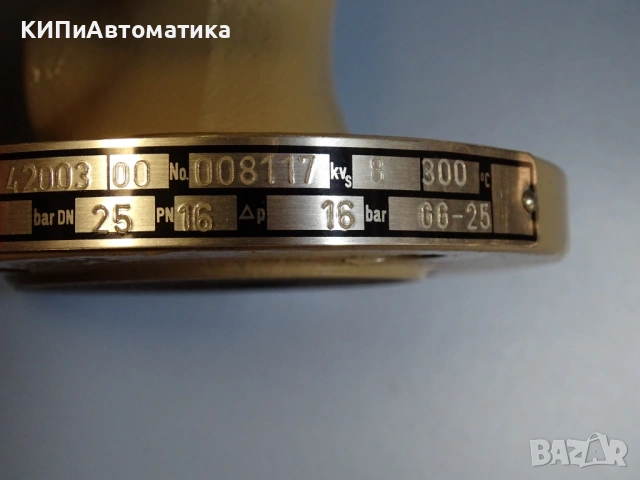 терморегулаторен вентил Samson typ4/2114 DN25 PN16 temperature controller valve, снимка 6 - Резервни части за машини - 54507988