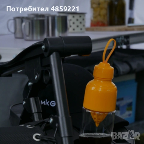 Сгъваем градински шезлонг с възглавница, поставка за напитки и джоб, снимка 5 - Барбекюта - 54986746