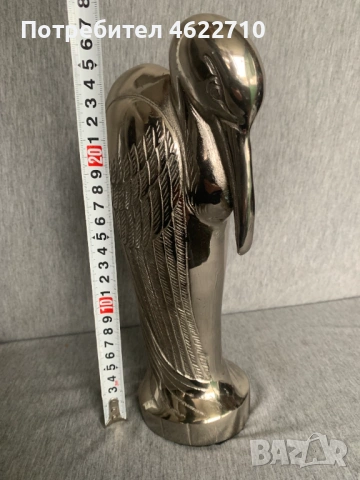  месингова фигура , снимка 2 - Антикварни и старинни предмети - 54018258