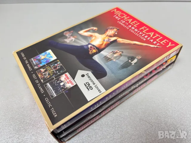 3 DVD диска с танцови изпълнения Майкъл Флетли (Michael Flatley)