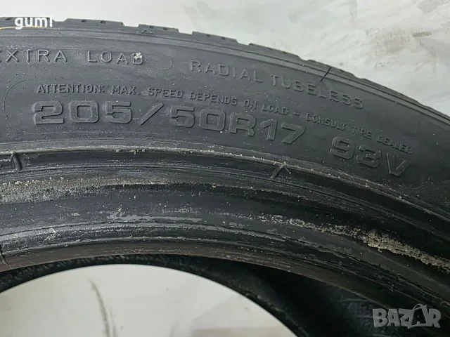 2бр зимни гуми 205/50/17 DUNLOP L06371, снимка 4 - Гуми и джанти - 55471255