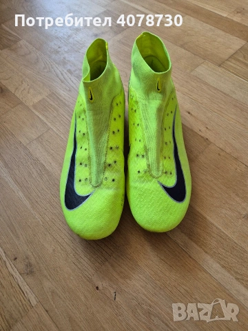 Оригинални бутонки Nike Mercurial Superfly 9 Academy MG (Volt/Neon) , снимка 3 - Футбол - 54670311