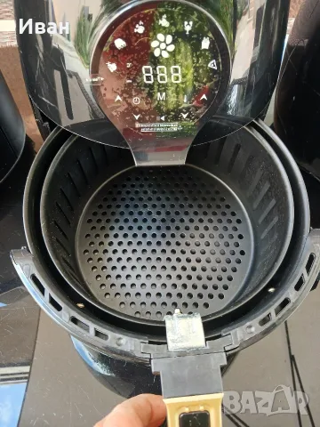 Фритюрник, air fryer, снимка 3 - Фритюрници - 55400219