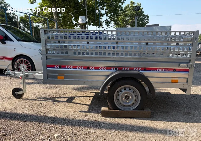 Туристическо ремарке REPO RPP с допълнителни канати до 750kg., снимка 6 - Ремаркета - 55353102
