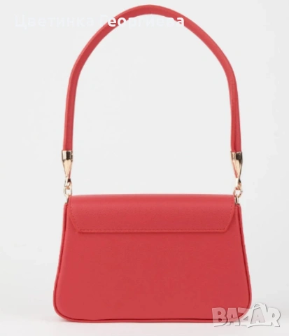 Малка дамска кожена чанта с тик-так закопчаване, снимка 10 - Чанти - 54007999