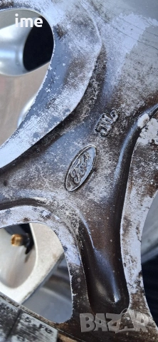 4бр ляти джанти 7J17 ЕТ50. 5x108. OEM BM5J-1007-AA. Свалени са от Ford Fokus...., снимка 3 - Гуми и джанти - 53979100
