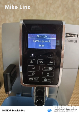 Delonghi ECAM 353.57.SB Dinamica, снимка 8 - Кафемашини - 55112166