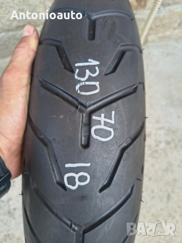 130 70 18 dunlop D408F harley davidson 63H гума чопър гуми мотоциклет