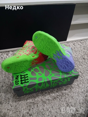 🐢 НОВИ! Puma MB.04 x TMNT – Raphael & Donatello (Limited Edition), снимка 7 - Маратонки - 54231786