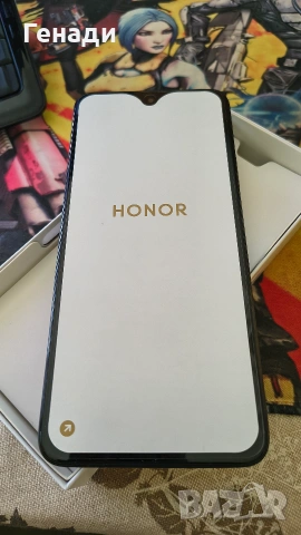 НОВ Honor x7d 8/256GB Black не ползван, снимка 3 - Други - 54972411