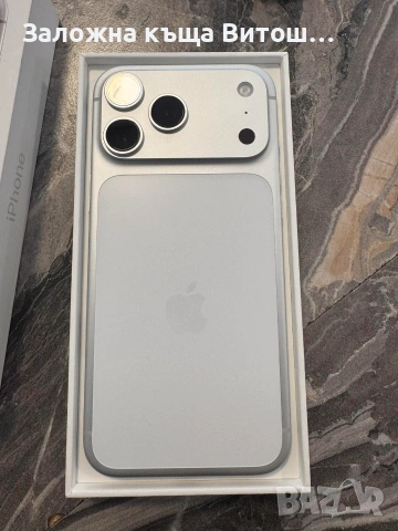 GSM Iphone 17 pro max 256GB , нов , в кутия, снимка 3 - Apple iPhone - 55207681