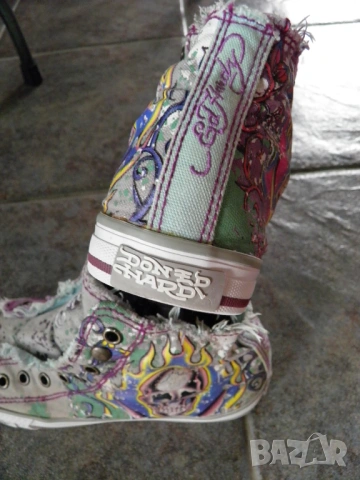 Ed Hardy детски унисекас кецове Uk3,5, снимка 9 - Детски гуменки - 54343024