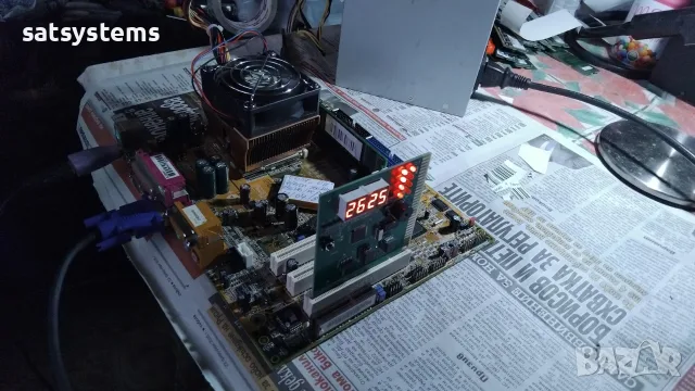 Дънна платка Canyon CN-6LEBMS-T Socket 370 CPU+RAM, снимка 8 - Дънни платки - 49871312