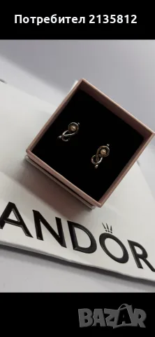 Пандора обеци Pandora , снимка 4 - Обеци - 55311603