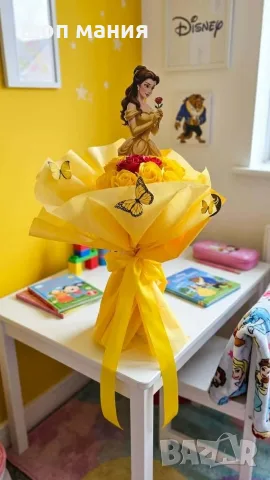 Детски букет ✨️Красавицата и Звярът ✨️ , снимка 6 - Романтични подаръци - 55563650