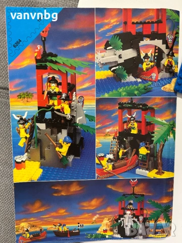 Lego Pirates  6264 Forbidden Cove, снимка 7 - Конструктори - 54495665