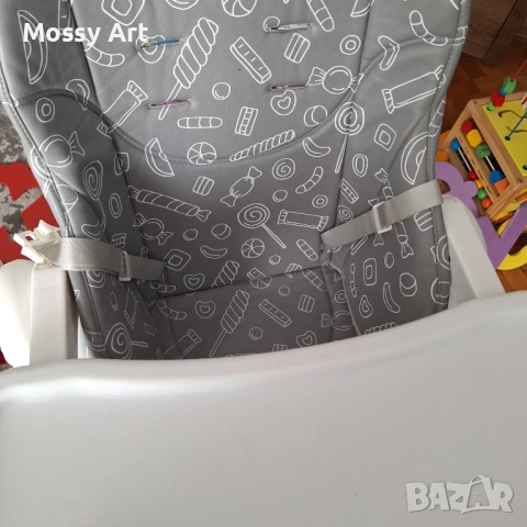 Бебешко столче за хранене, снимка 6 - Столове - 54216070