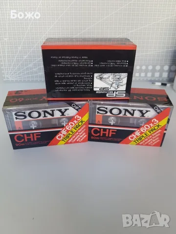 Чисто нови аудио касети Sony CHF