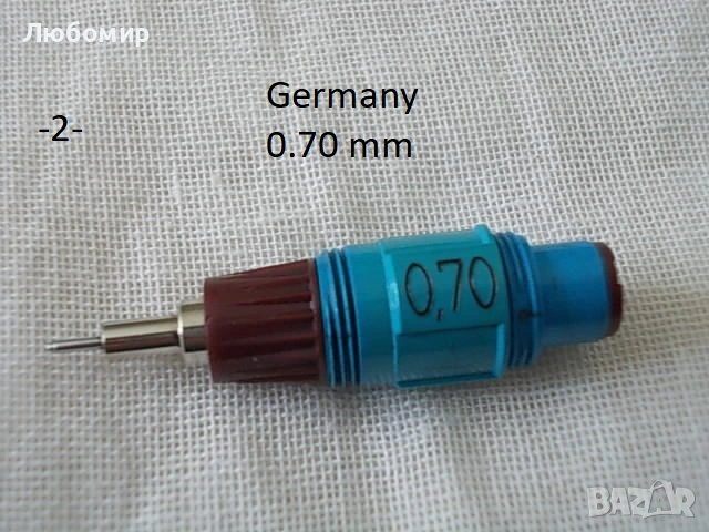 Глава с писец рапидограф Germany - списък, снимка 2 - Ученически пособия, канцеларски материали - 54552555
