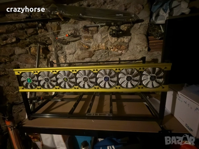 Конструкция за копачка Veddha FS-09 (Mining Rig Frame 7 GPU)