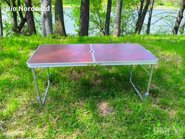 Маса сгъваема 120 х 60 НОВИ, снимка 9 - Къмпинг мебели - 53472777