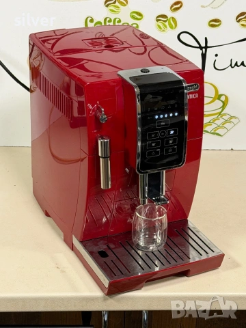 Кафемашина кафе автомат delonghi dinamica с гаранция, снимка 3 - Кафемашини - 54154168