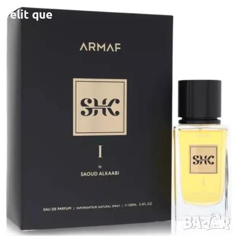Armaf SHK I мъжки парфюм EDP 100 мл – Луксозен дървесен аромат с бергамот, кашмирено дърво, ветивер,, снимка 2 - Мъжки парфюми - 55340005