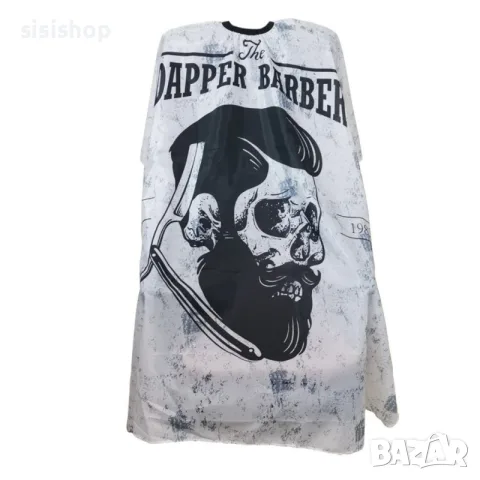 Фризьорска пелерина за подстригване The Dapper Barber 3773, снимка 5 - Фризьорски принадлежности - 55673484