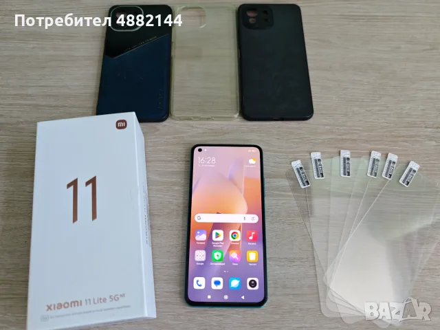 Xiaomi 11 Lite 5G NE, 64Mp Camera, 8Gb RAM, 6 протектора и 3 калъфа, снимка 3 - Xiaomi - 55491494