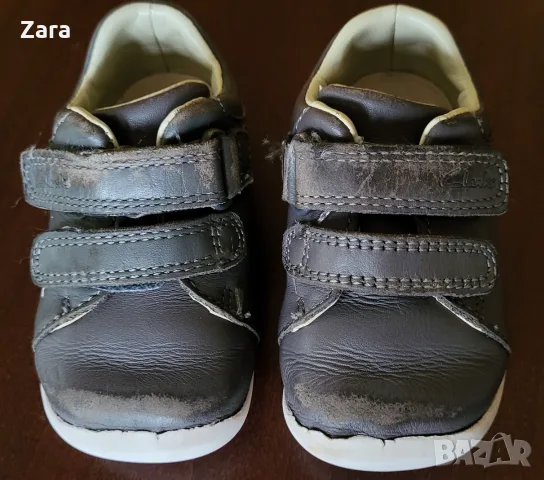 кожени обувки Clarks, 18.5ти номер, снимка 4 - Детски обувки - 55492331