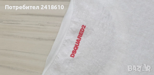 DSQUARED2 Made In Italy Slim Fit Mens Size M  ОРИГИНАЛ! Мъжка Тениска!, снимка 13 - Тениски - 53927316