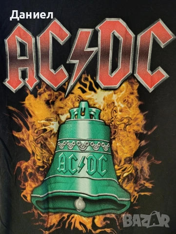 Тениска на AC DC , снимка 3 - Тениски - 54432350