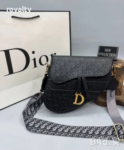 Christian Dior Нова Дамска Кожена Чанта Различни Цветове 