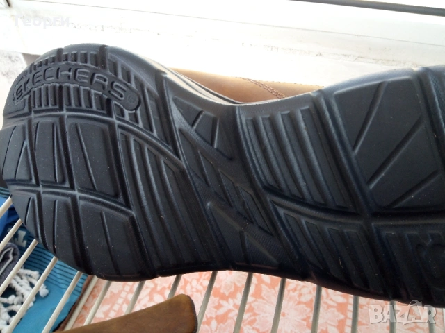 Впечатляващи маратонки от естествена кожа Sketchers, снимка 4 - Маратонки - 54865620