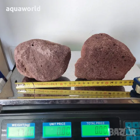 "ПРОМОЦИЯ" Lava rocks естествени Лава камъни червени, снимка 6 - Аквариуми - 23568193